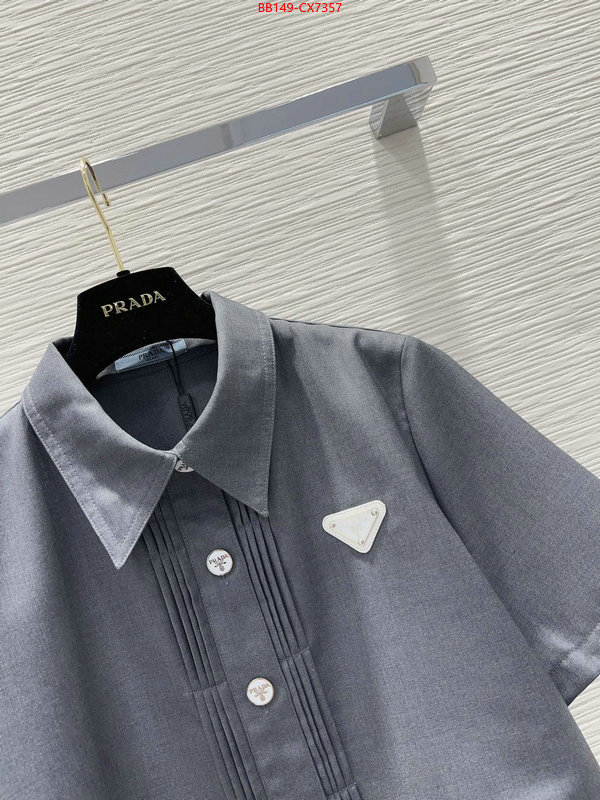 Clothing-Prada quality replica ID: CX7357 $: 149USD