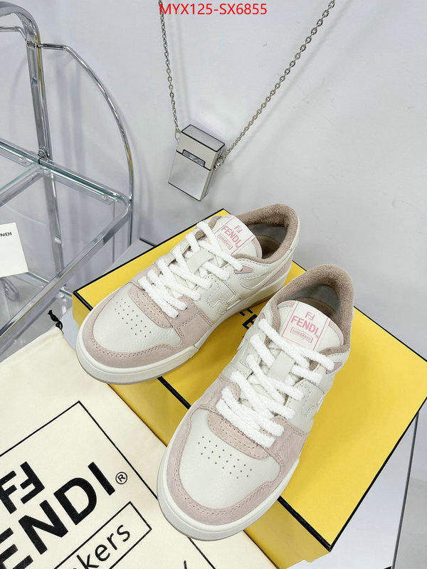 Men Shoes-Fendi best replica 1:1 ID: SX6855 $: 125USD