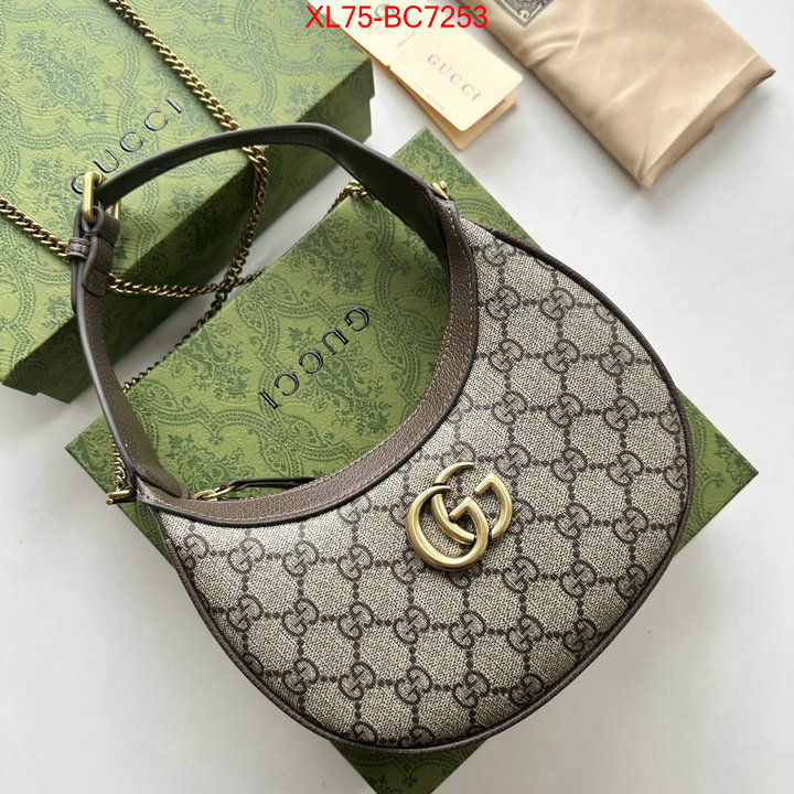 Gucci Bags(4A)-Handbag- what are the best replica ID: BC7253 $: 75USD,