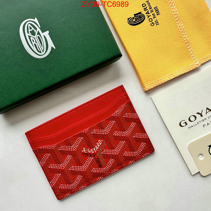 Goyard Bags(4A)-Wallet aaaaa quality replica ID: TC6989 $: 39USD,