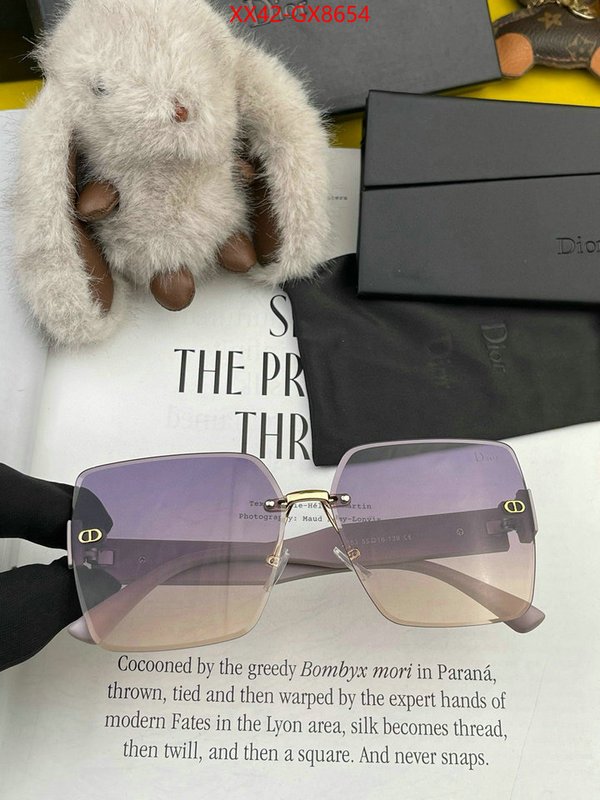 Glasses-Dior best luxury replica ID: GX8654 $: 42USD