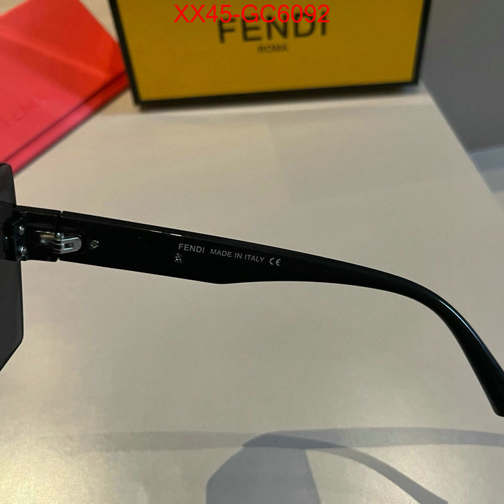 Glasses-Fendi best luxury replica ID: GC6092 $: 45USD