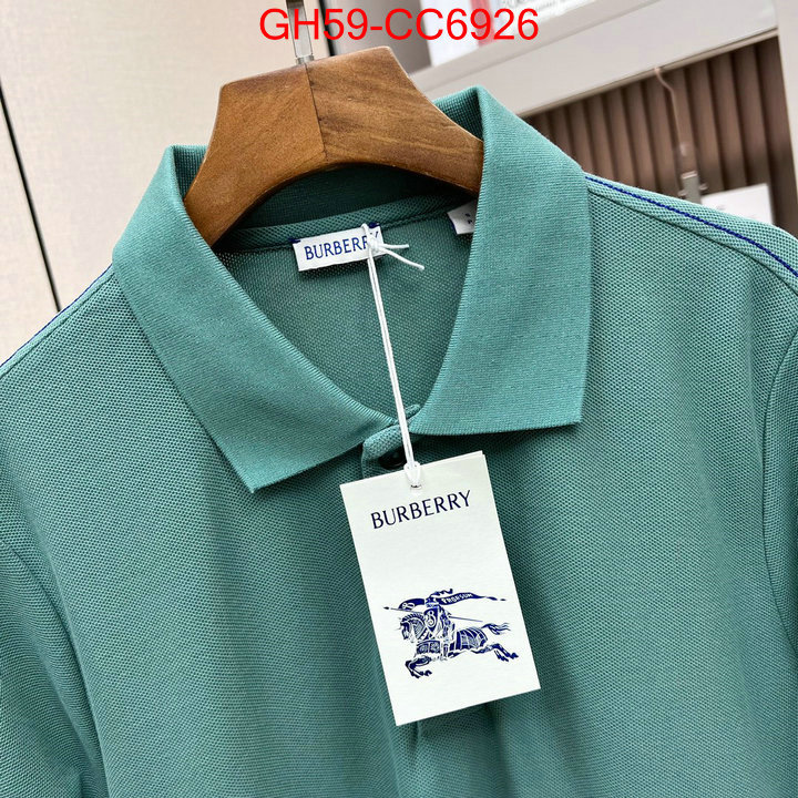 Clothing-Burberry what is top quality replica ID: CC6926 $: 59USD