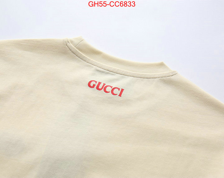 Clothing-Gucci counter quality ID: CC6833 $: 55USD