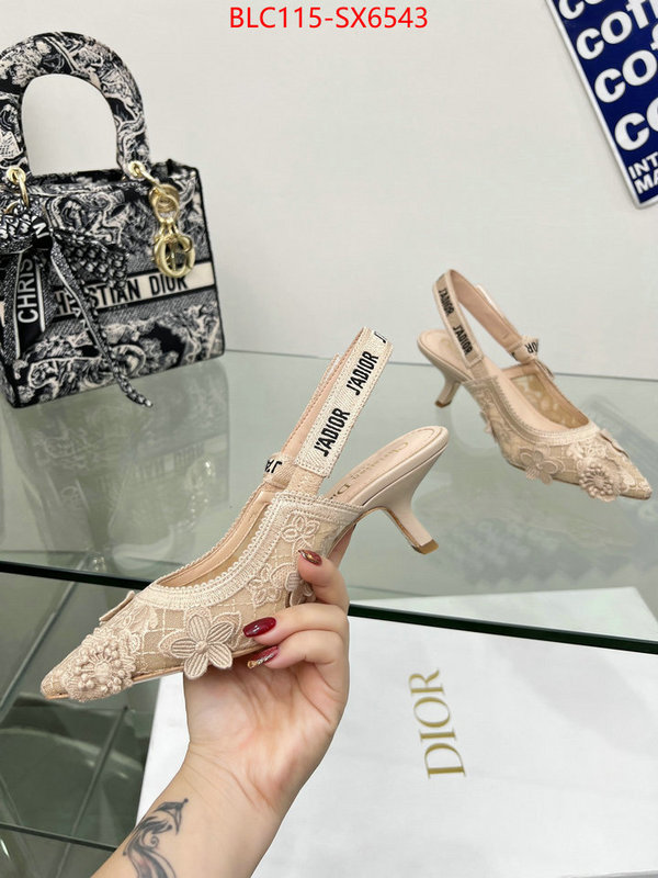 Women Shoes-Dior best quality fake ID: SX6543 $: 115USD