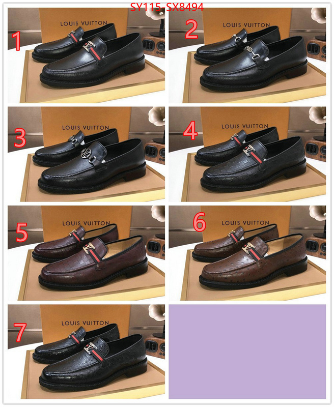 Men Shoes-LV best quality replica ID: SX8494 $: 115USD