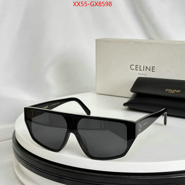Glasses-CELINE designer replica ID: GX8598 $: 55USD