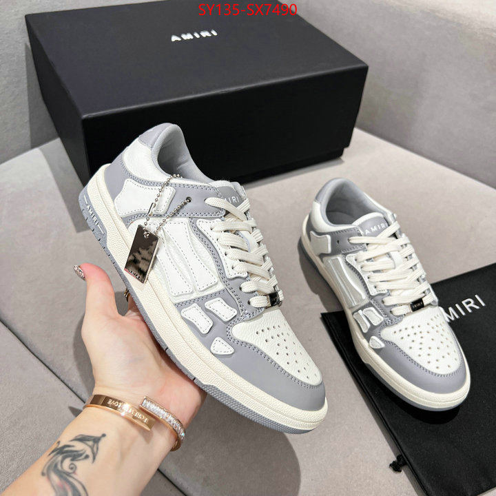 Men Shoes-AMIRI aaaaa+ replica designer ID: SX7490 $: 135USD