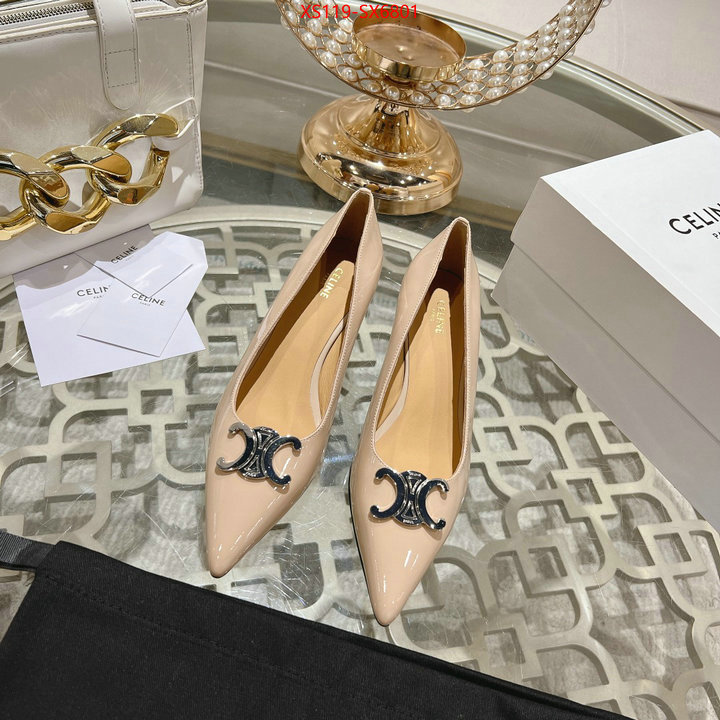 Women Shoes-CELINE found replica ID: SX6801 $: 119USD