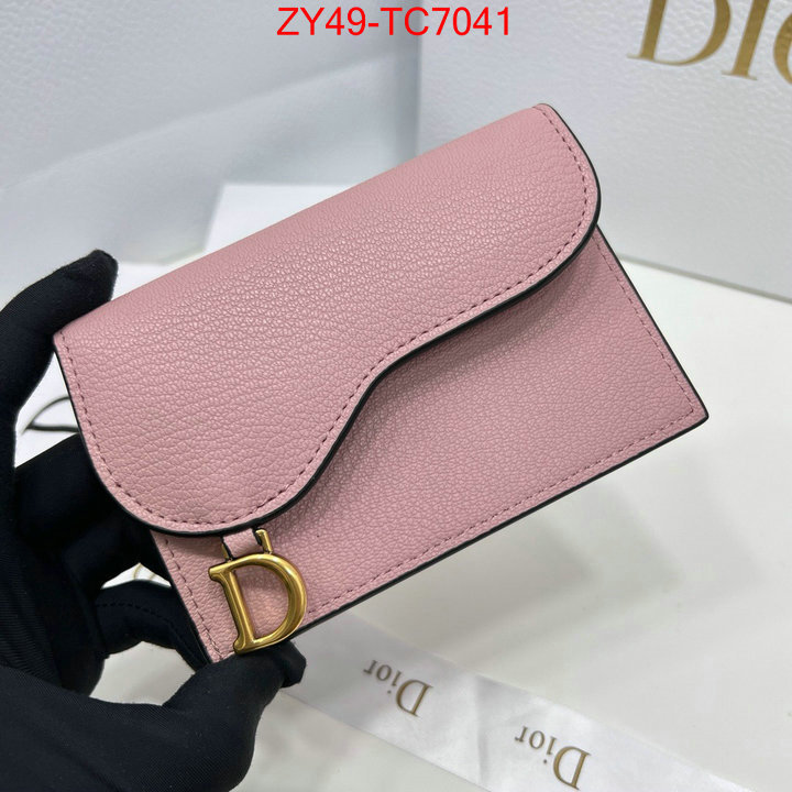 Dior Bags(4A)-Wallet- china sale ID: TC7041 $: 49USD,