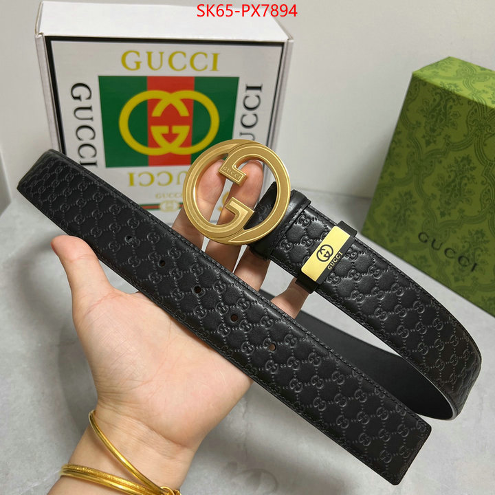 Belts-Gucci shop ID: PX7894 $: 65USD
