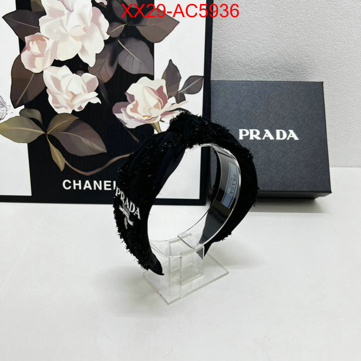 Hair band-Prada high quality ID: AC5936 $: 29USD