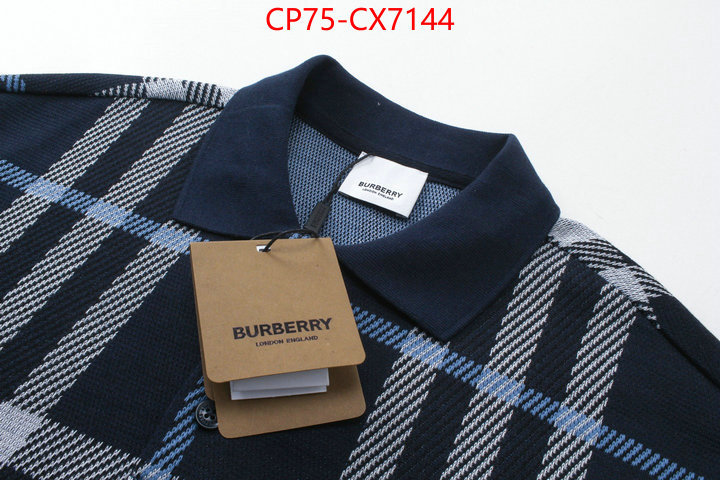 Clothing-Burberry online shop ID: CX7144 $: 75USD