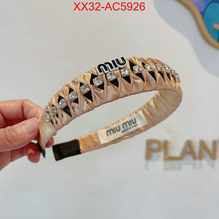 Hair band-MIU MIU buy ID: AC5926 $: 32USD