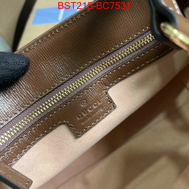 Gucci Bags(TOP)-Crossbody- unsurpassed quality ID: BC7531 $: 215USD,