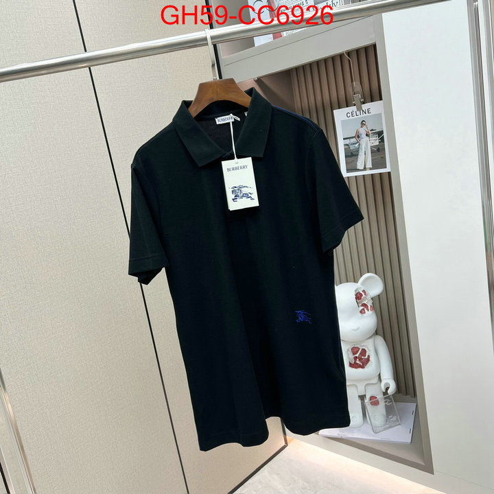 Clothing-Burberry what is top quality replica ID: CC6926 $: 59USD