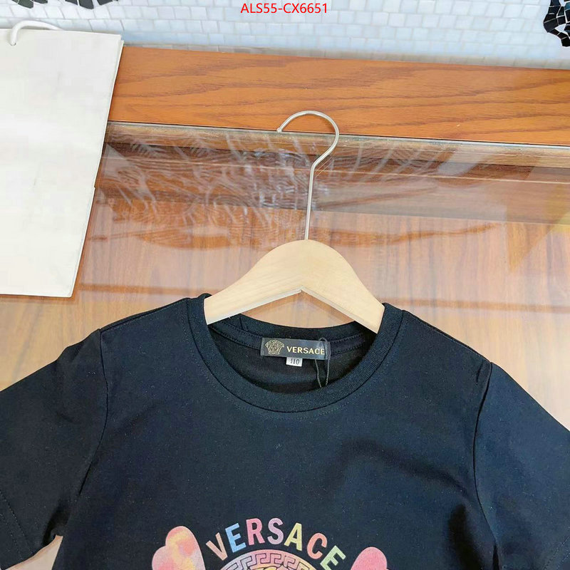 Kids clothing-Versace buy the best high quality replica ID: CX6651 $: 55USD