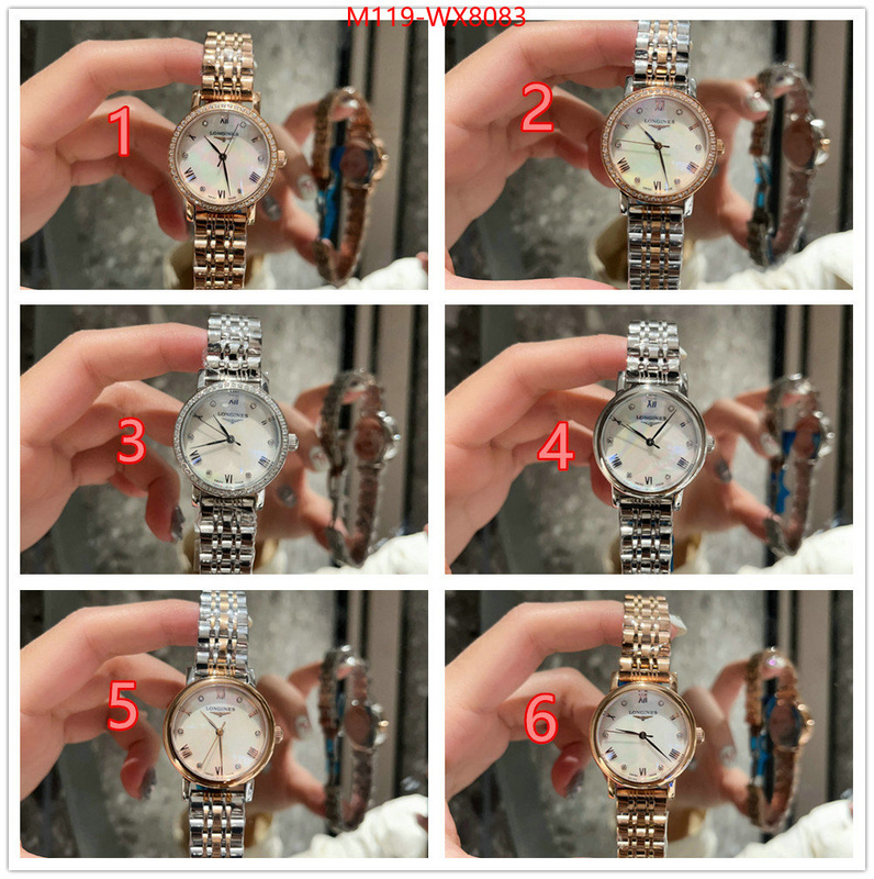 Watch(4A)-Longines customize best quality replica ID: WX8083 $: 119USD