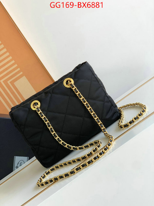 Prada Bags (TOP)-Handbag- quality replica ID: BX6881 $: 169USD,