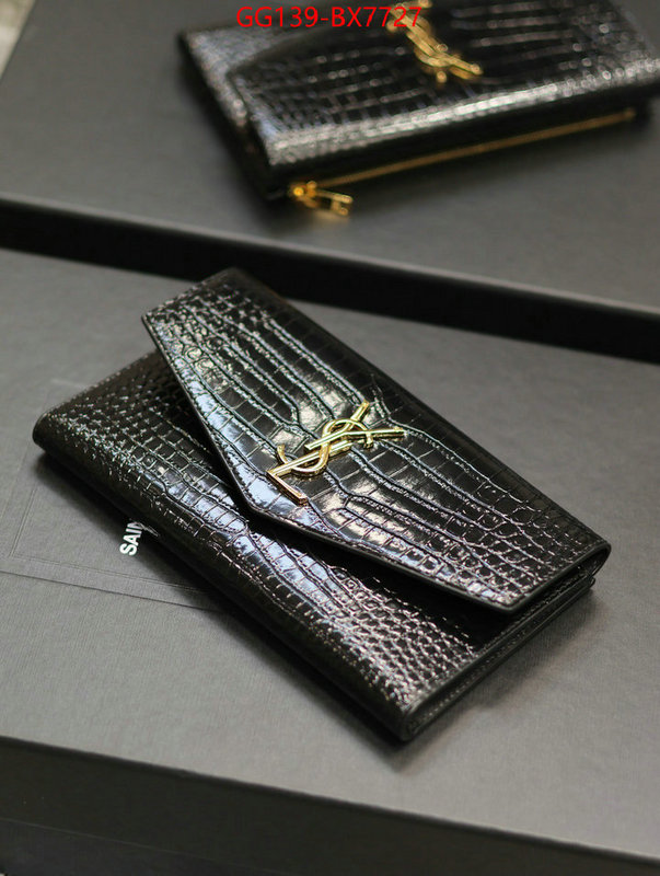 YSL Bags(TOP)-Wallet- where to buy fakes ID: BX7727 $: 139USD,