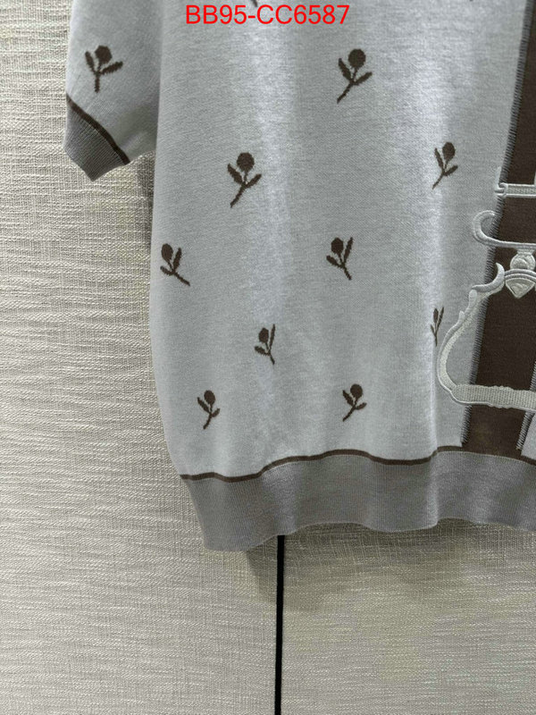 Clothing-Hermes top quality ID: CC6587 $: 95USD