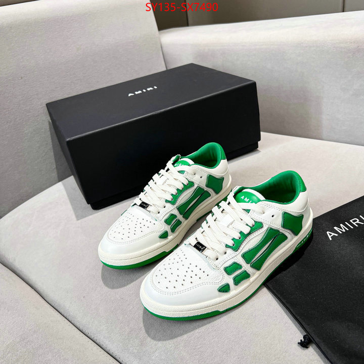 Men Shoes-AMIRI aaaaa+ replica designer ID: SX7490 $: 135USD