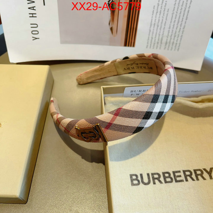 Hair band-Burberry shop now ID: AC5779 $: 29USD