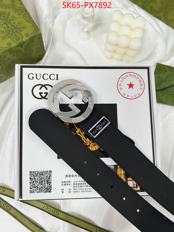 Belts-Gucci sell online luxury designer ID: PX7892 $: 65USD