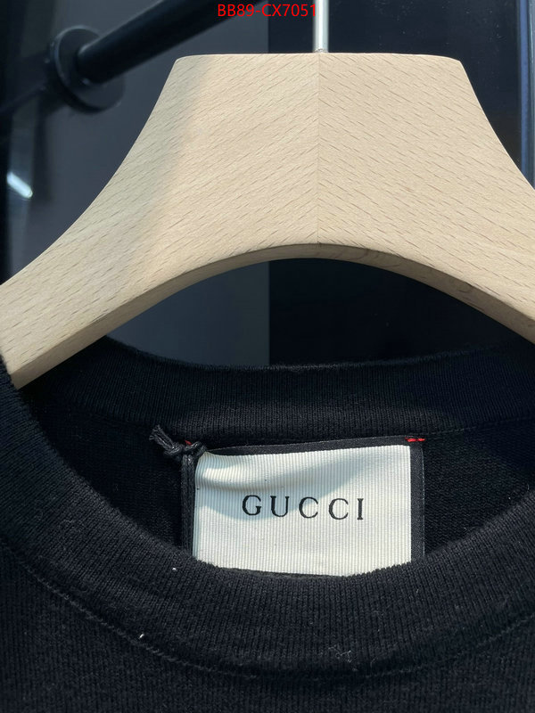 Clothing-Gucci buy best quality replica ID: CX7051 $: 89USD