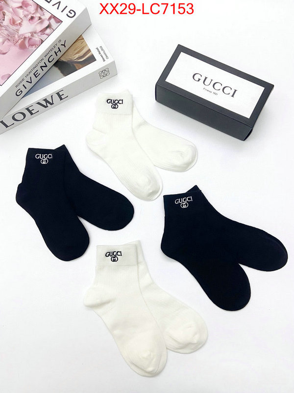 Sock-Gucci best wholesale replica ID: LC7153 $: 29USD