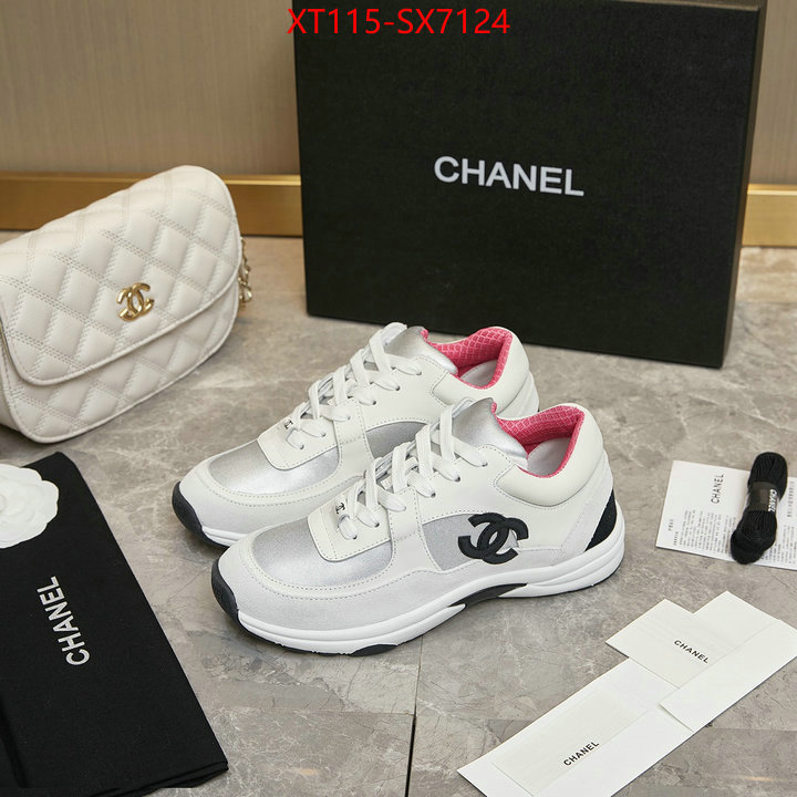 Men shoes-Chanel shop designer replica ID: SX7124 $: 115USD