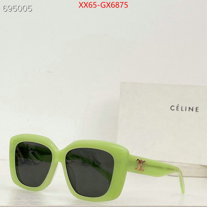 Glasses-CELINE is it ok to buy replica ID: GX6875 $: 65USD