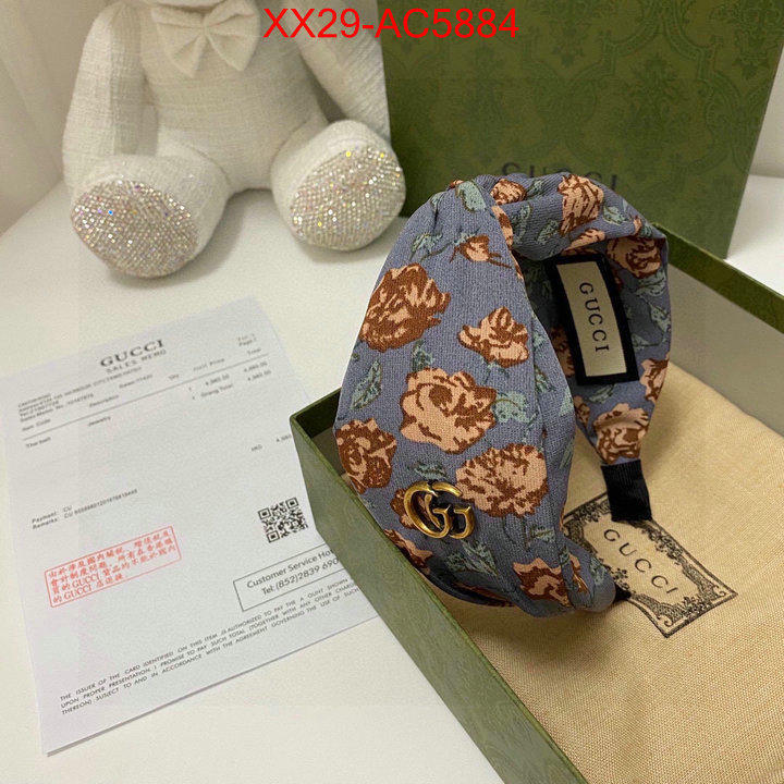 Hair band-Gucci buy cheap replica ID: AC5884 $: 29USD