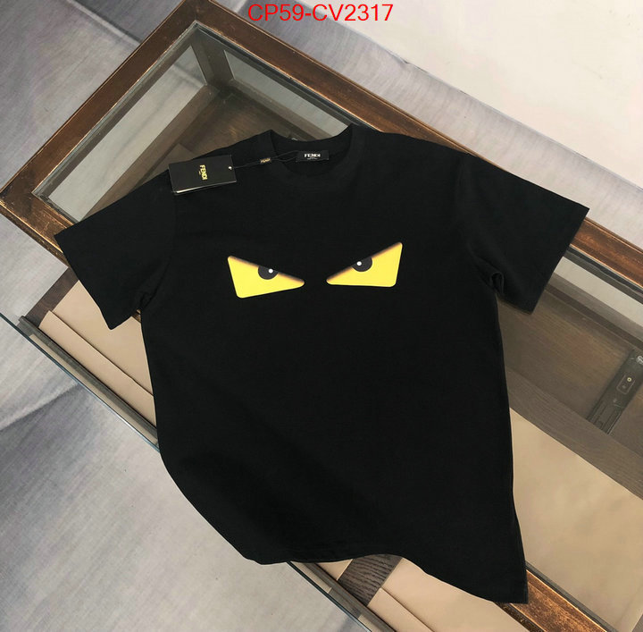 Clothing-Fendi sale outlet online ID: CV2317 $: 59USD