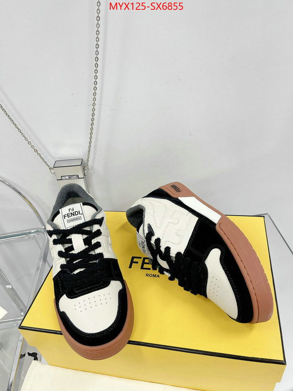 Men Shoes-Fendi best replica 1:1 ID: SX6855 $: 125USD