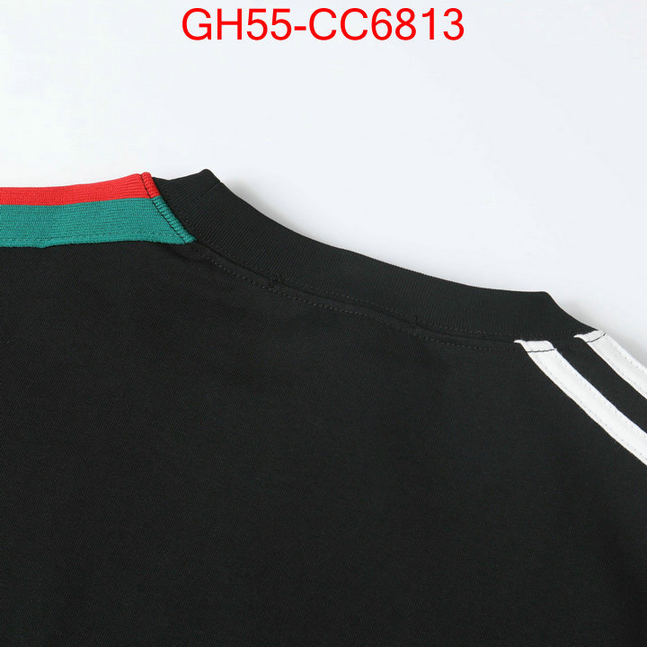 Clothing-Gucci aaaaa quality replica ID: CC6813 $: 55USD