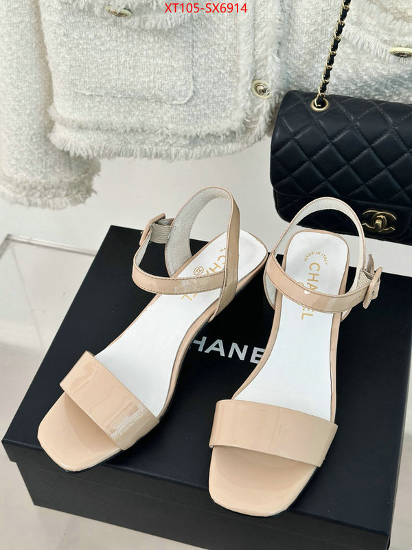 Women Shoes-Chanel best quality designer ID: SX6914 $: 105USD