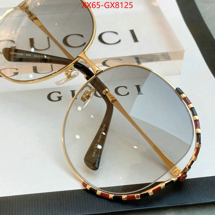Glasses-Gucci new designer replica ID: GX8125 $: 65USD