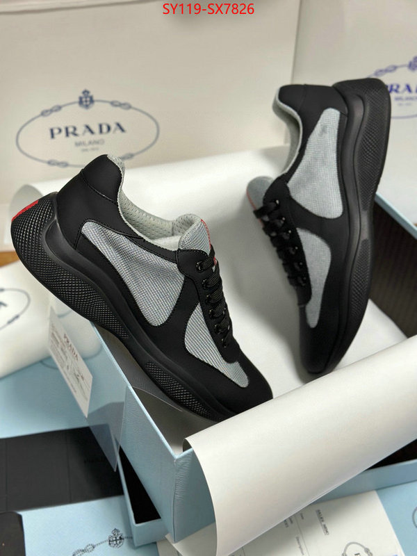 Men shoes-Prada best fake ID: SX7826 $: 119USD