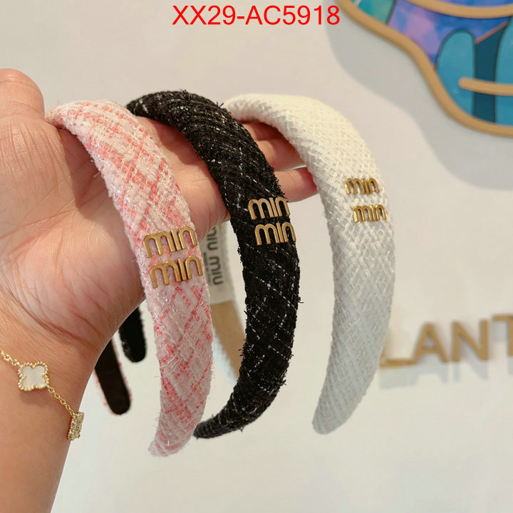 Hair band-MIU MIU aaaaa replica ID: AC5918 $: 29USD