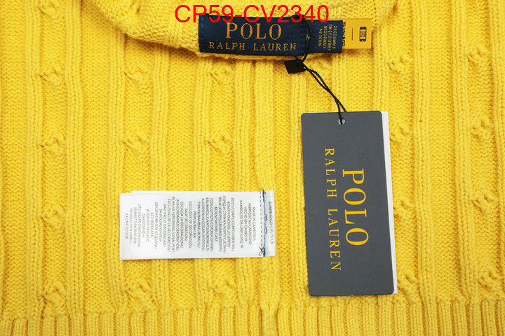 Clothing-Polo Ralph Lauren aaaaa+ quality replica ID: CV2340 $: 59USD