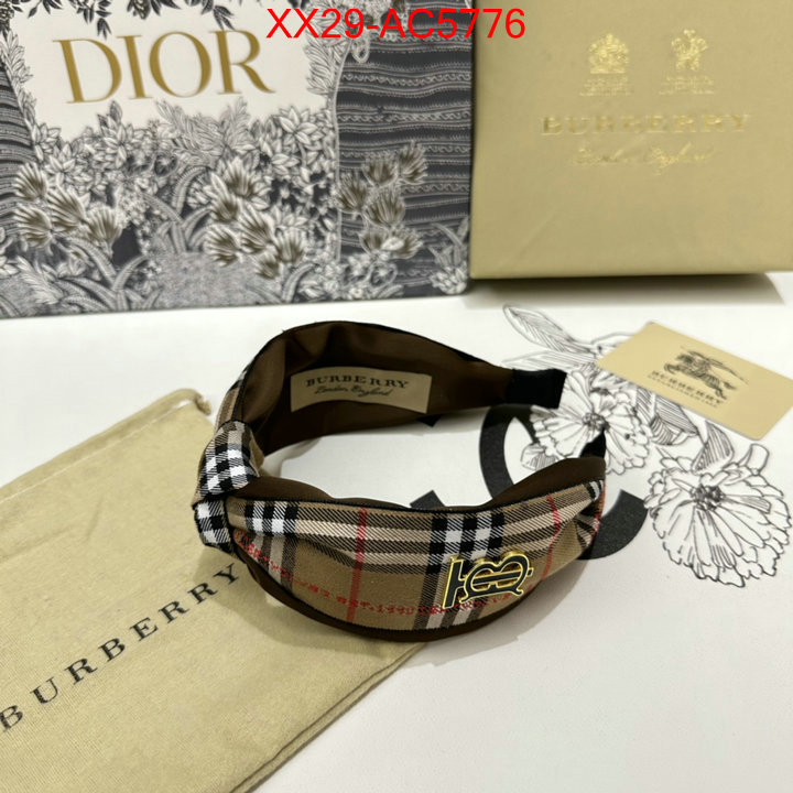 Hair band-Burberry buy the best replica ID: AC5776 $: 29USD