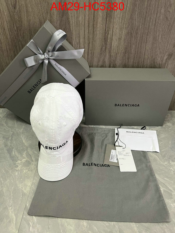 Cap(Hat)-Balenciaga replica for cheap ID: HC5380 $: 29USD