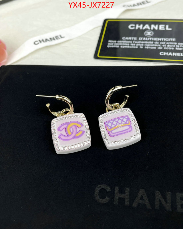 Jewelry-Chanel designer 1:1 replica ID: JX7227 $: 45USD