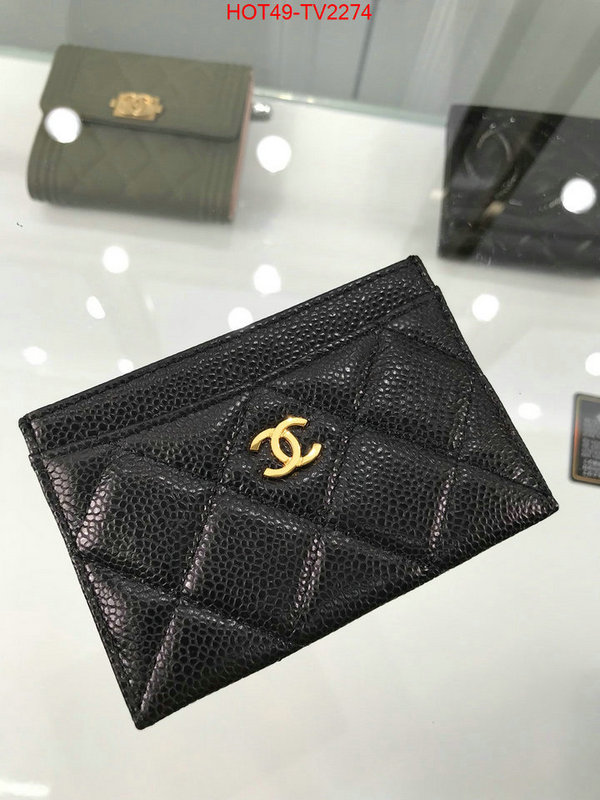 Chanel Bags(4A)-Wallet- buy replica ID: TV2274 $: 49USD,