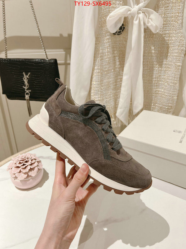 Women Shoes-Brunello cucinelli luxury cheap ID: SX6495 $: 129USD