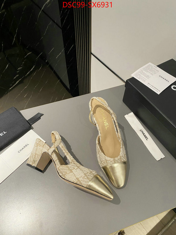Women Shoes-Chanel knockoff highest quality ID: SX6931 $: 99USD
