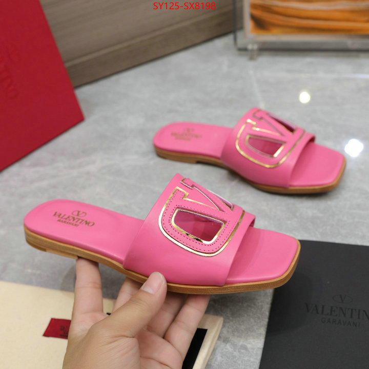 Women Shoes-Valentino designer 1:1 replica ID: SX8198 $: 125USD