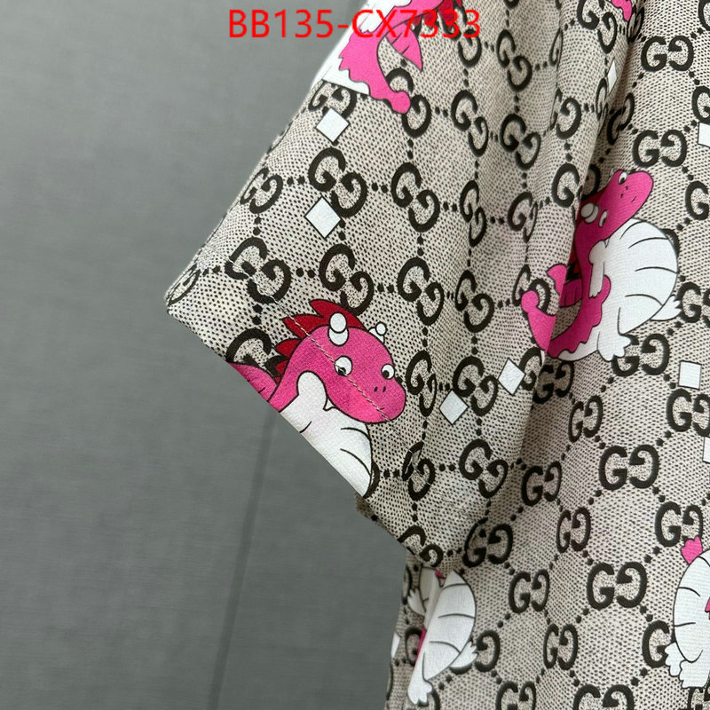 Clothing-Gucci unsurpassed quality ID: CX7333 $: 135USD