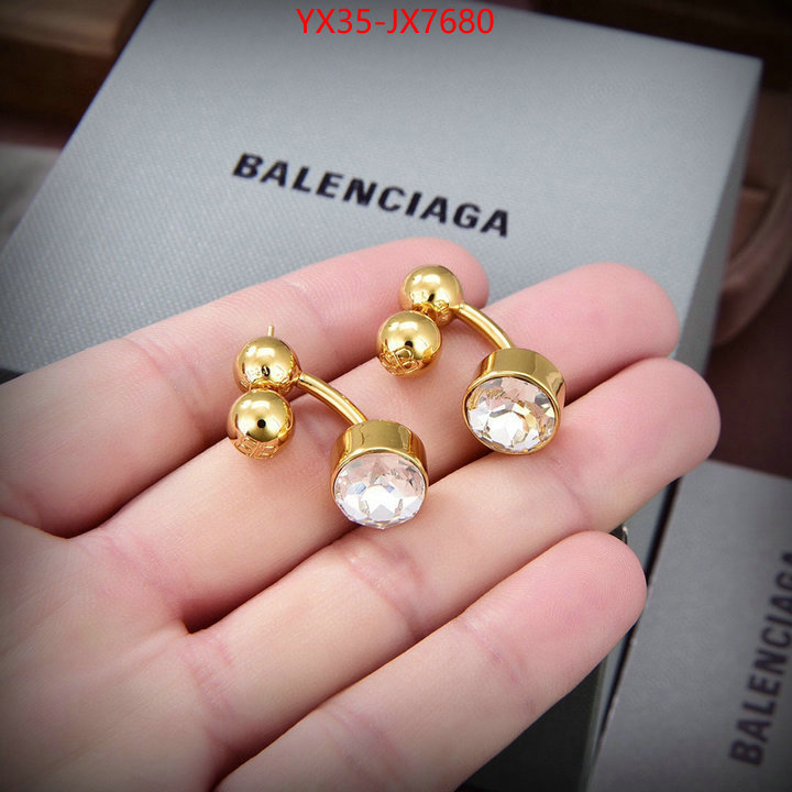 Jewelry-Balenciaga mirror quality ID: JX7680 $: 35USD